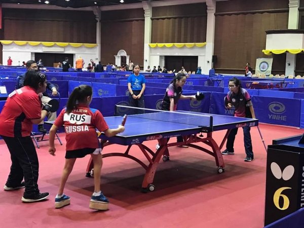 G班焦瑾珊同學獲「清邁2018殘疾人乒乓球泰國公開賽」女子TT6-7級團體(循環賽)金牌