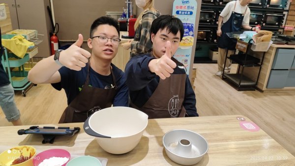 獅子會姊妺學校活動 烘焙蛋糕製作