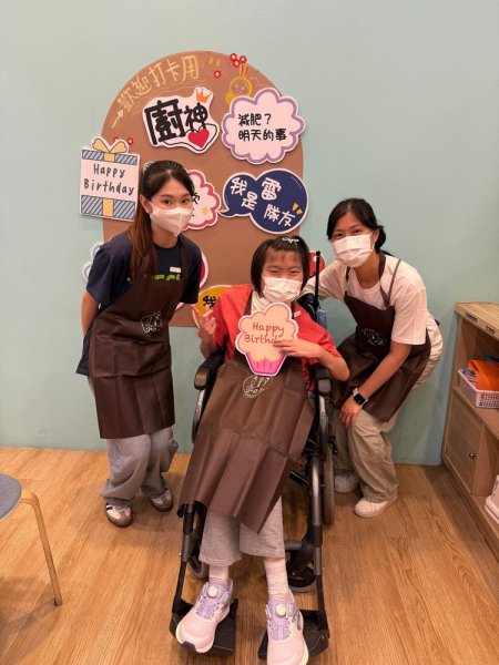 獅子會姊妺學校活動 烘焙蛋糕製作