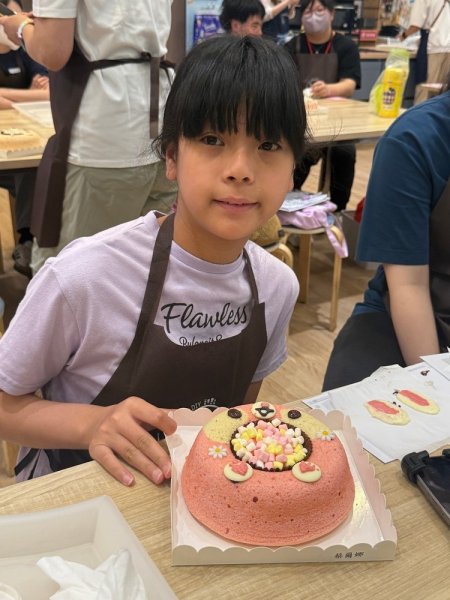 獅子會姊妺學校活動 烘焙蛋糕製作