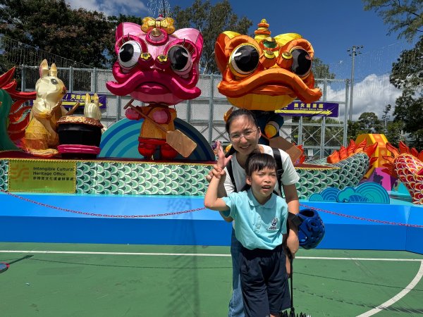 D班參觀維園花燈